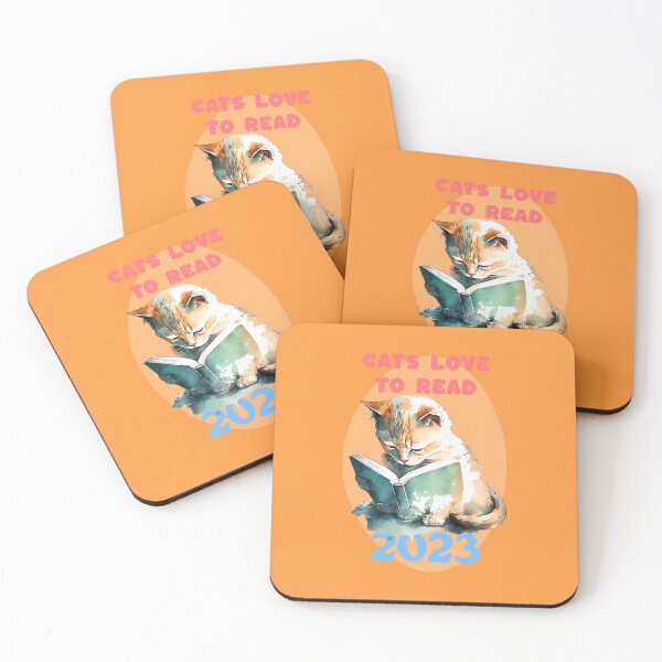 Item preview, Cats Love to Read 2023 designed and sold by happymeldcovers.
