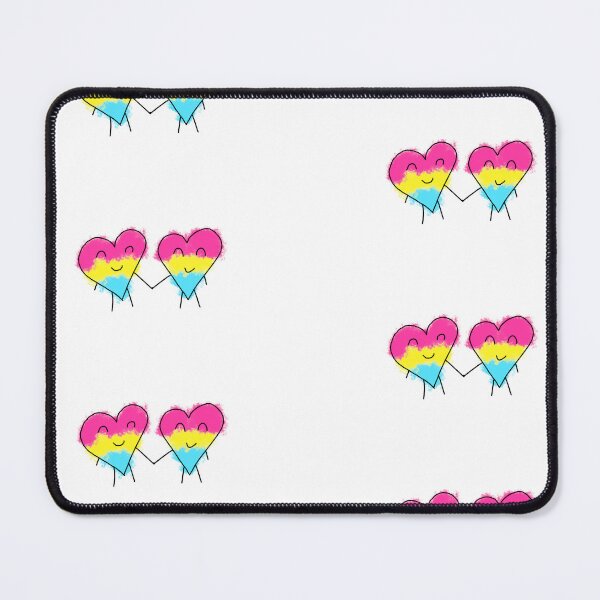 Item preview, Valentines Day Doodle Pansexual designed and sold by ECKDesign.