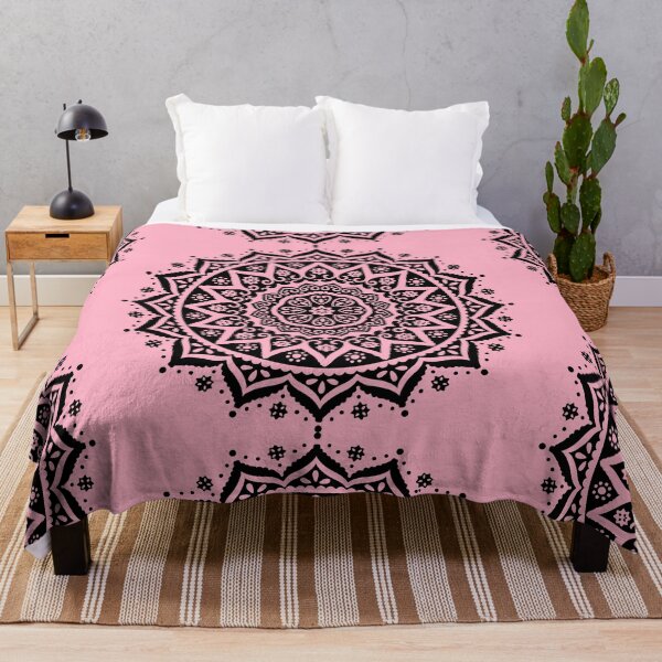 Item preview, Mandala flower design black mandala art designed and sold by anjanaartz.