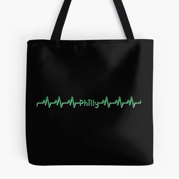 Item preview, Philly Heartbeat | I love Philadelphia | Philadelphia Football | Love | Text Based | Dark Background designed and sold by SidefatSayings.