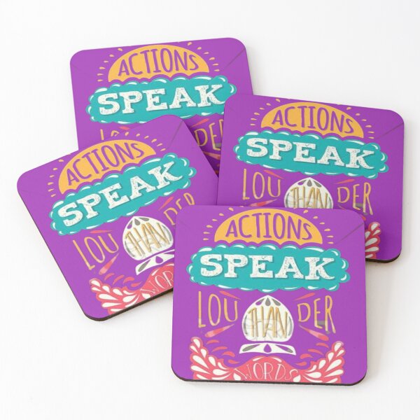 Item preview,  Actions Speak Louder Than Words designed and sold by sagestar.