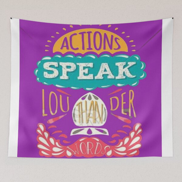 Item preview,  Actions Speak Louder Than Words designed and sold by sagestar.