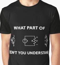 Electrical Engineer T-shirt Gift Funny Engineering Sarcasm Graphic T-Shirt