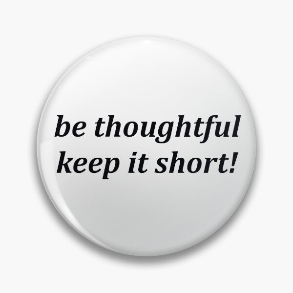 Item preview, Be thoughtful! designed and sold by Imagealien.