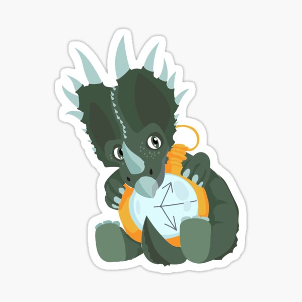 Dinovember 2017 : Styracosaurus Sticker