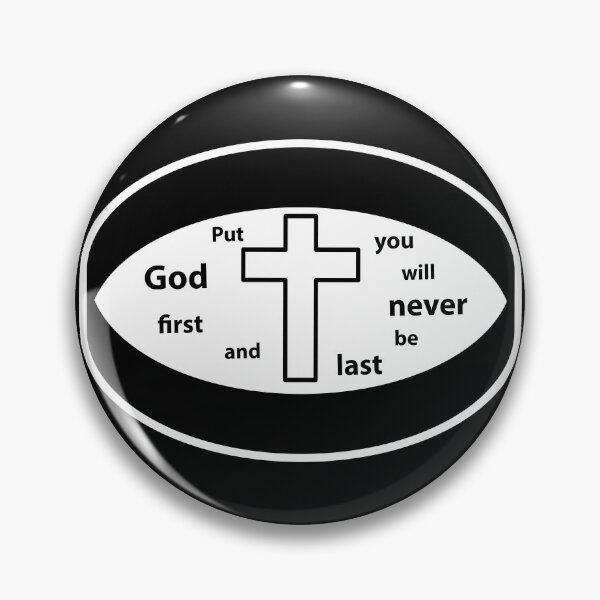 Item preview, T shirt, sticker and logo - Put God first and you will never be last designed and sold by Billium Halder.