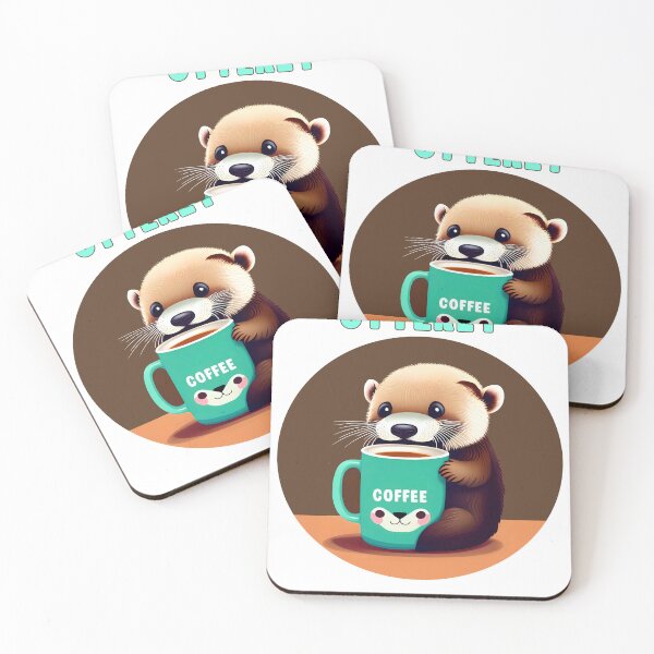 Item preview, Otterly caffeine dependent designed and sold by xaguzman.
