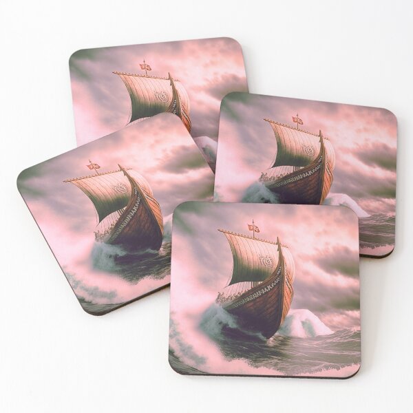Item preview, Viking Drakkar in Sea designed and sold by rafabr85.