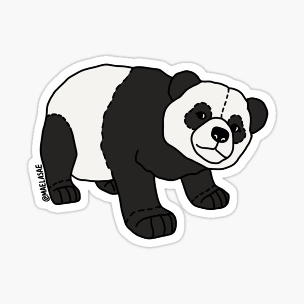 Item preview, Giant Panda Plush designed and sold by Maelasae.