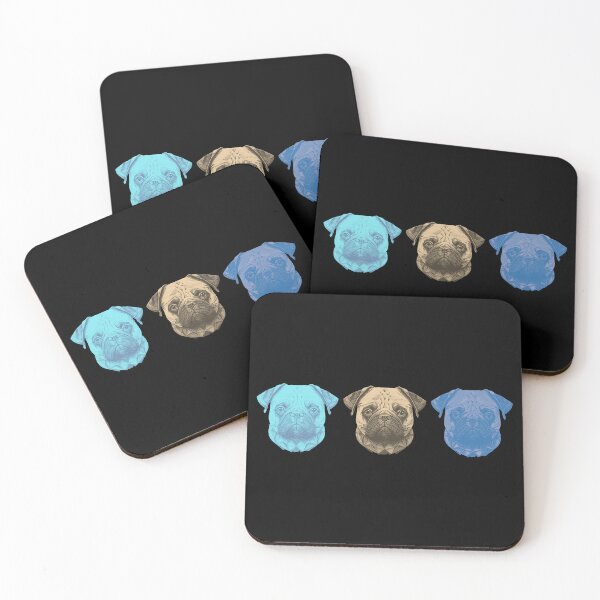 Item preview, Fawn Pug Geometric  designed and sold by The-Vault.