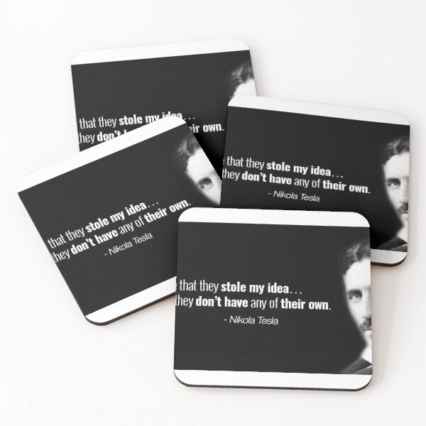 Item preview, quote by nikola tesla designed and sold by aleister crowley.