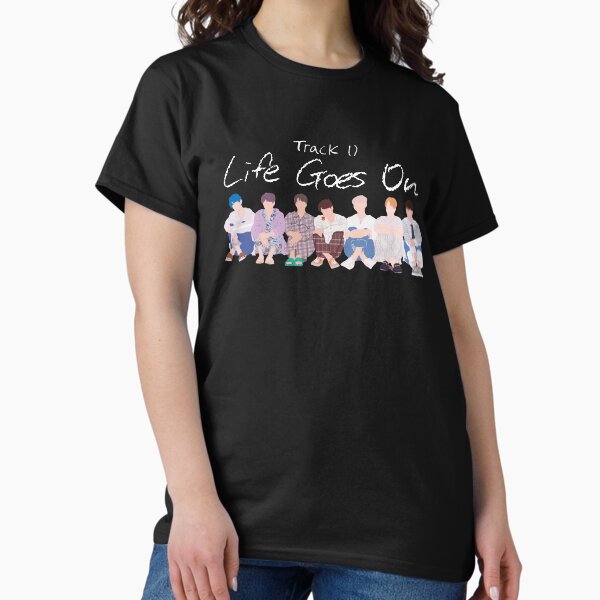 BTS Life goes on T-SHIRT (長袖) Lサイズ Life goes on