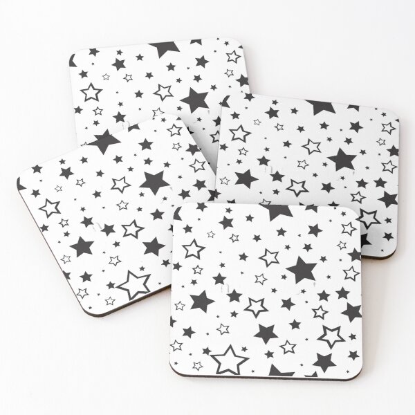 Item preview, Crystal Black Stars designed and sold by Teejay-Shop.