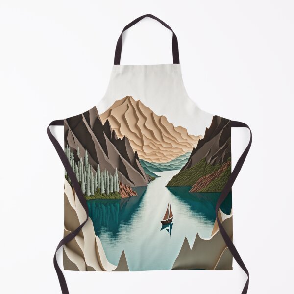 Artikelvorschau, Navigieren in den Layered Fjords entworfen und verkauft von rukesdesigns.