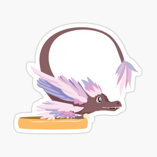 Dinovember 2017 : Microraptor Sticker