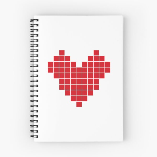 Item preview, Blocky Love Pixel Heart designed and sold by TM Selvam.