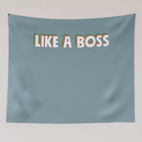 Item preview, Like A Boss by Efomylod designed and sold by CoreyArms.