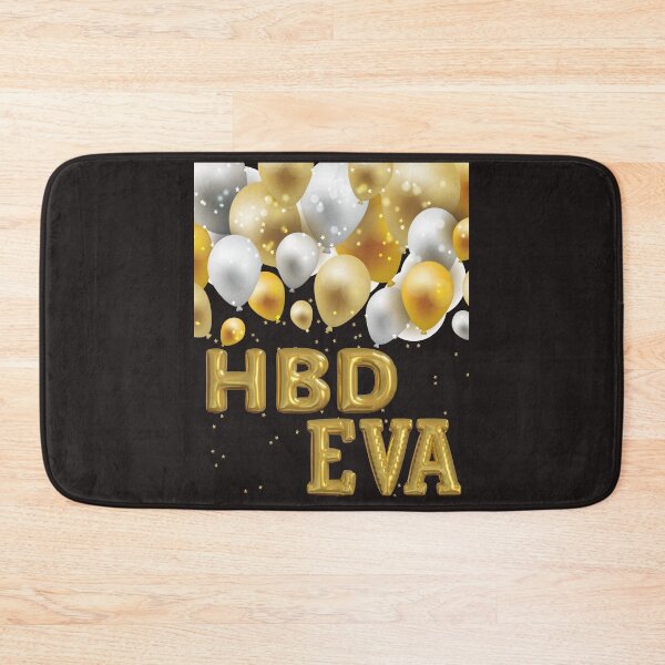 Item preview, Happy Birthday EVA, HBD Eva, alphabet Eva name, artistic Eva name,  designed and sold by Celebrationist.