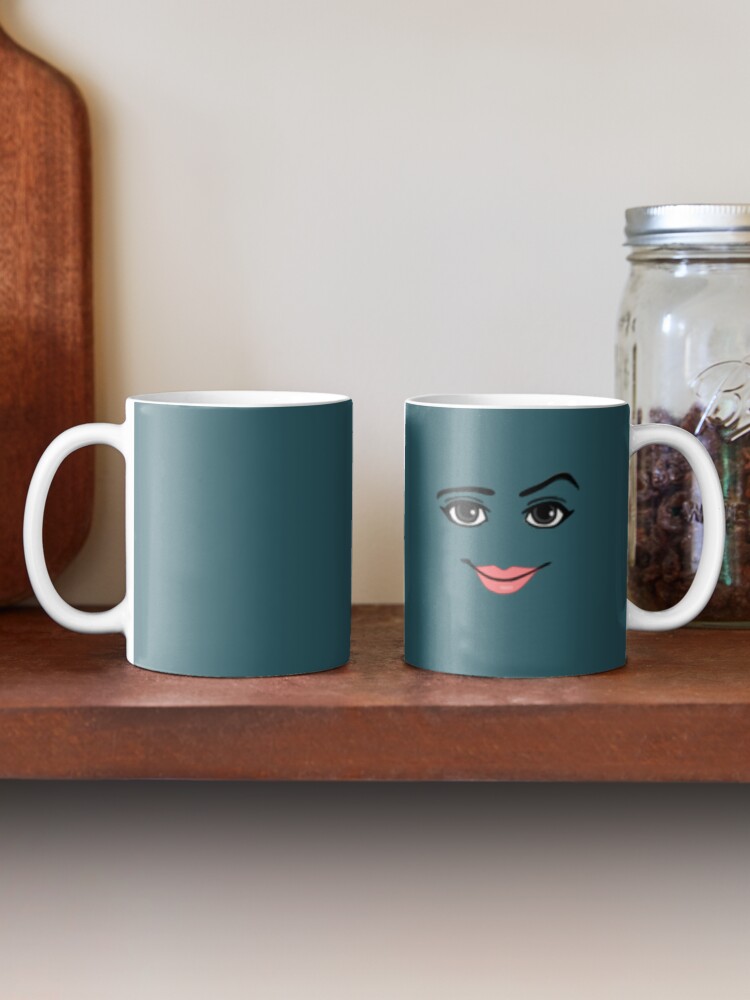 Roblox Woman Face Mug Cute Gift for A Cutie 