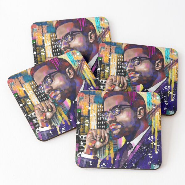 Artikelvorschau, Malcolm X. entworfen und verkauft von Urban Envy.