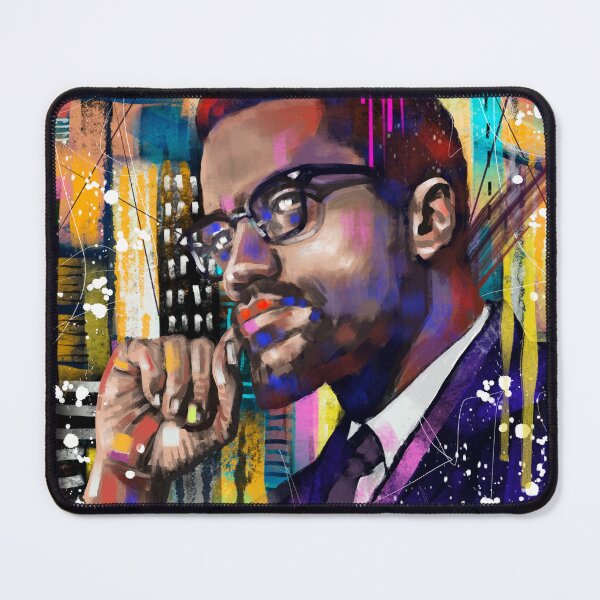 Artikelvorschau, Malcolm X. entworfen und verkauft von Urban Envy.