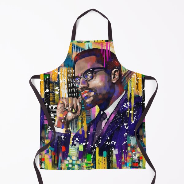 Artikelvorschau, Malcolm X. entworfen und verkauft von Urban Envy.
