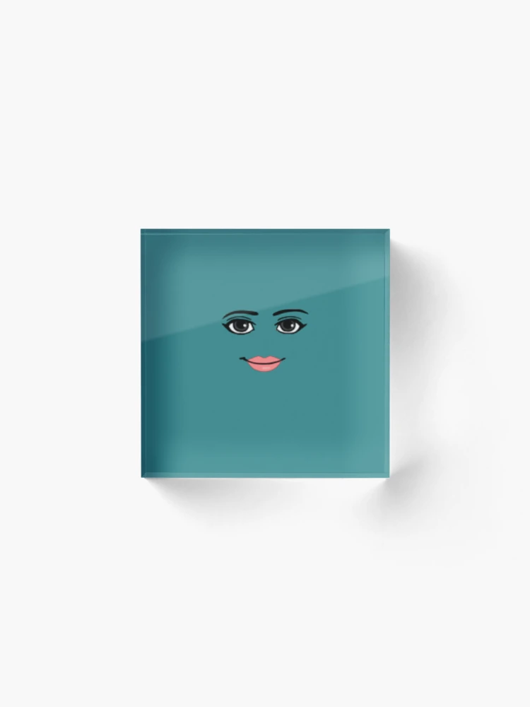 Man Face Roblox Art Board Print for Sale by Trendingfy