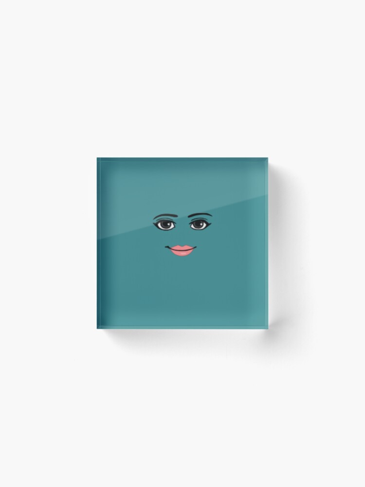 woman face roblox(2) Sticker for Sale by Agankunje