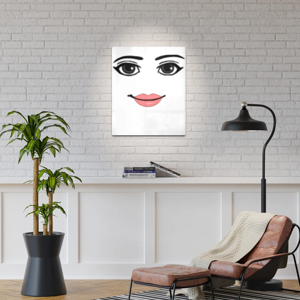 woman face roblox Art Print for Sale by CoreyArms