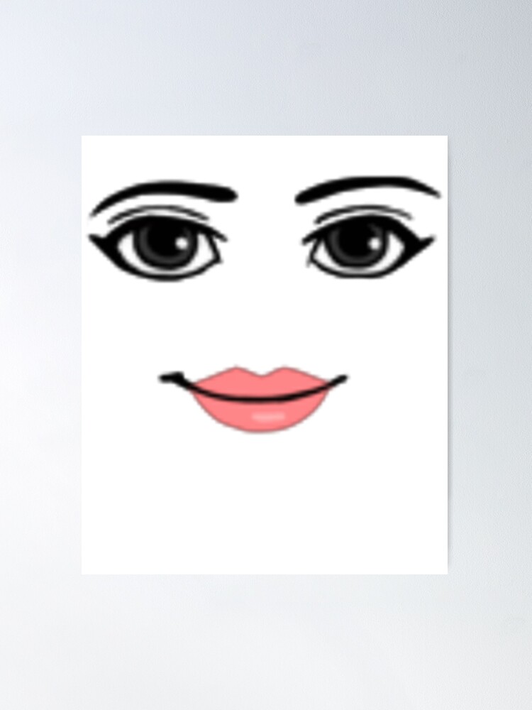 woman face roblox Art Board Print for Sale by CoreyArms