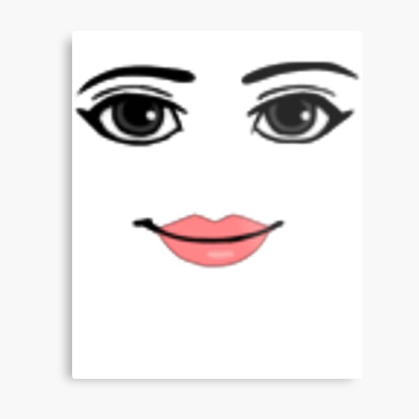 woman face roblox Greeting Card for Sale by CoreyArms