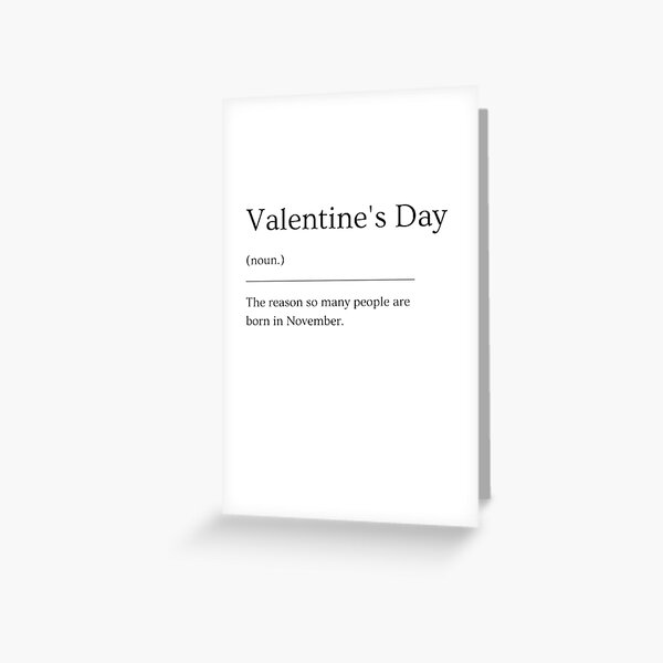 Item preview, Valentine's Day | Funny Dictionary Definition designed and sold by ED-TDesigns.