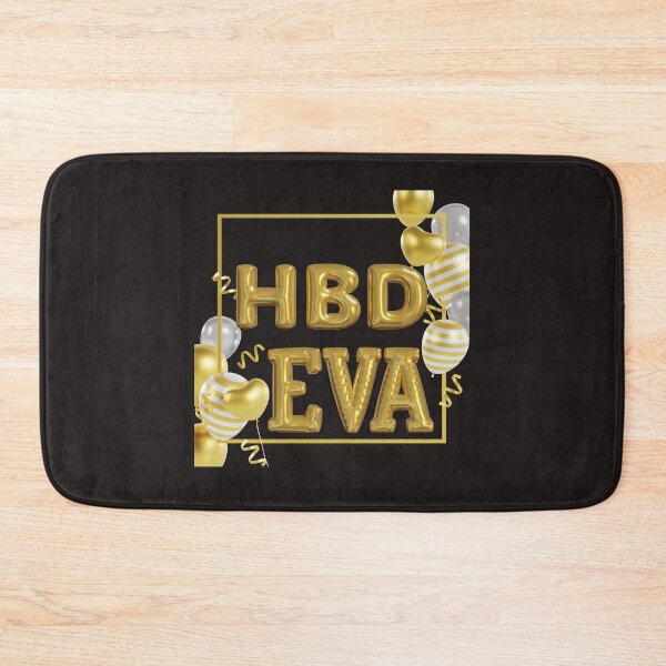 Item preview, Happy Birthday EVA, HBD Eva, alphabet Eva name, artistic Eva name,  designed and sold by Celebrationist.