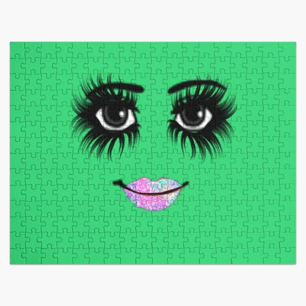 woman face roblox Jigsaw Puzzle for Sale by CoreyArms