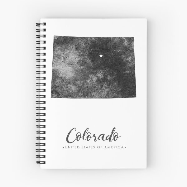 Item preview, Colorado State Map Art - Grunge Silhouette designed and sold by Studio Grafiikka.