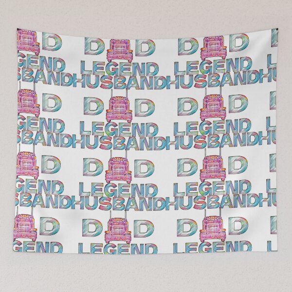 Item preview, Husband Dad Trucker Legend designed and sold by joelsnug.