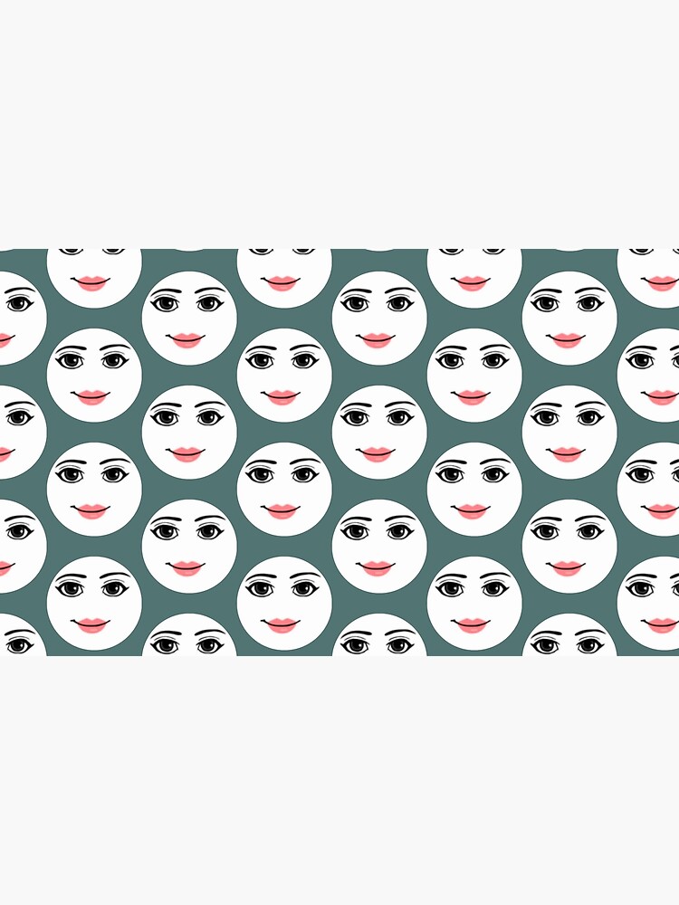 woman face roblox  Sticker for Sale by CoreyArms