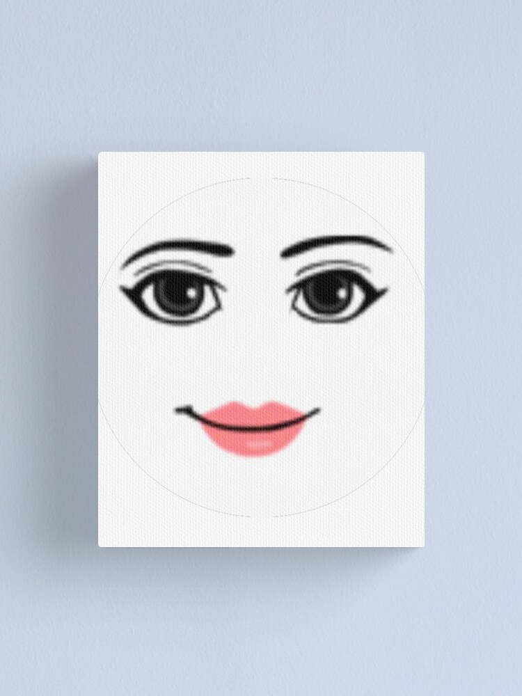 woman face roblox Art Board Print for Sale by CoreyArms