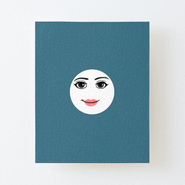 woman face roblox Art Print for Sale by CoreyArms