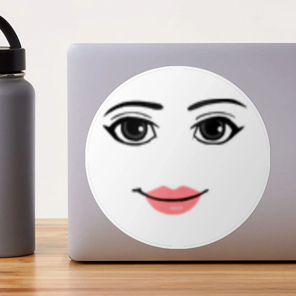 woman face Roblox Water Bottle