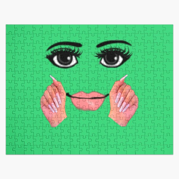 woman face roblox  Sticker for Sale by CoreyArms