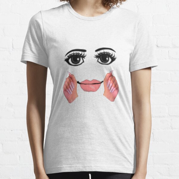 Roblox Woman Face T-Shirts for Sale