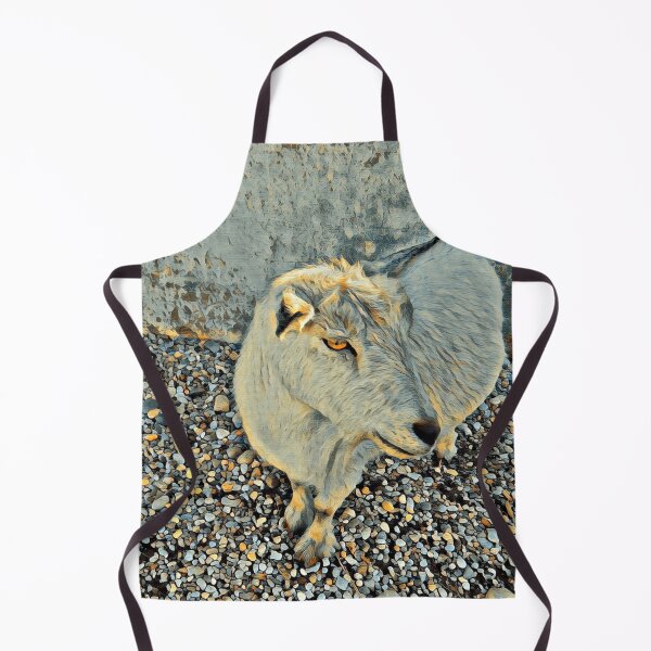 Item preview, White Goat No.2A designed and sold by MaryLinH.