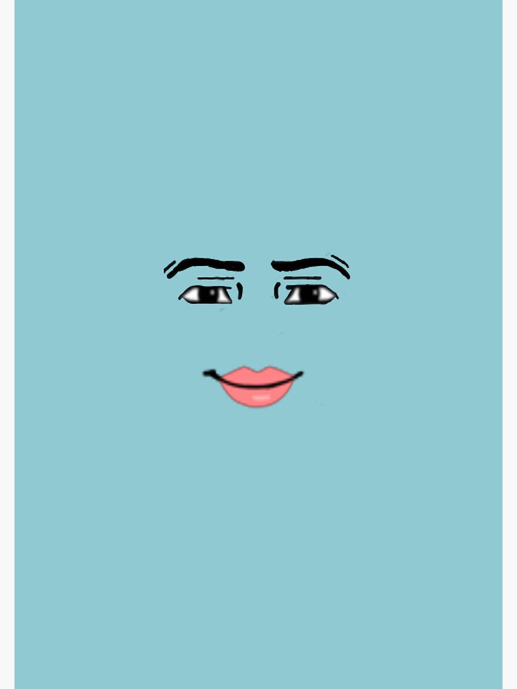 woman face roblox Greeting Card for Sale by CoreyArms