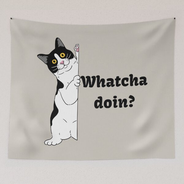 Item preview, whatcha doin? designed and sold by SushiAnn.