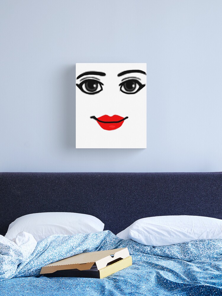 woman face roblox | Art Print