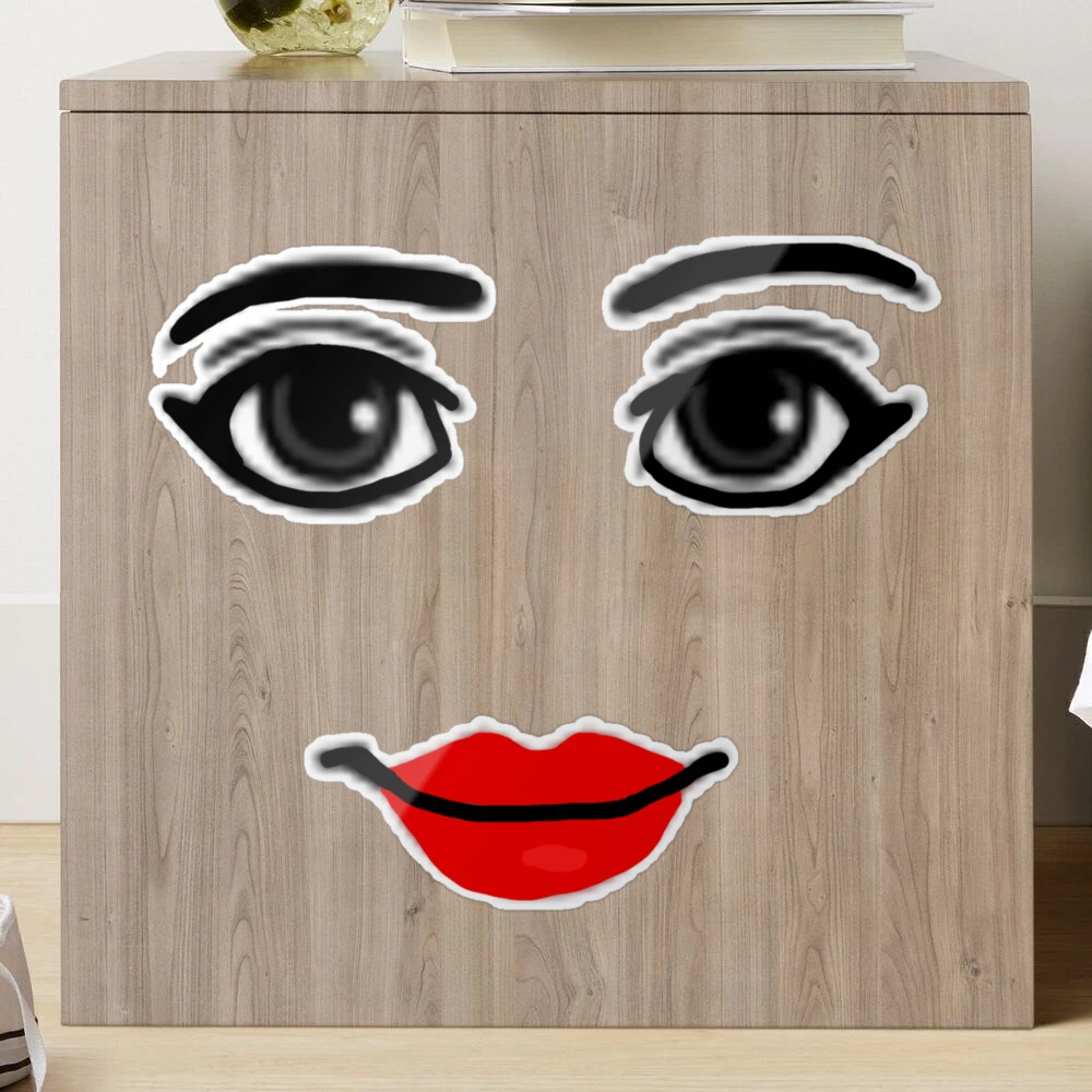 woman face roblox Sticker for Sale by CoreyArms in 2023