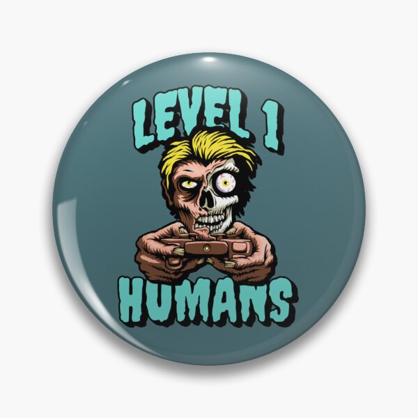 Item preview, Zombie Playing Gamer  Level 1 Humans   designed and sold by CoreyArms.