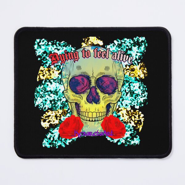 Item preview, Dying to feel alive _ kesaretaart designed and sold by KesaretaArt.