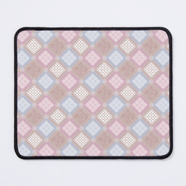 Item preview, Beige patchwork of squares with different patterns designed and sold by fuzzyfox.